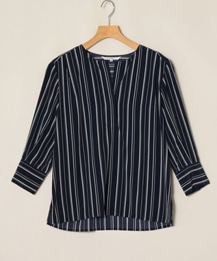 ONWARD Reuse Park 【23区】ブラウス秋冬 ネイビー