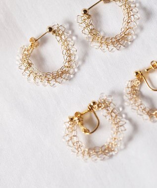 CASUMINO sweet pie QZ mini ピアス gold