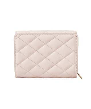 Maison de FLEUR ロンバスキルトリボンウォレット Light Pink