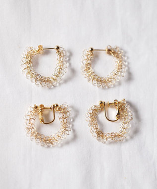 CASUMINO sweet pie QZ mini ピアス gold