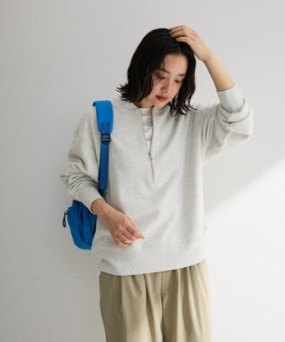 Green Parks ハーフＺｉｐ裏毛プルオーバー