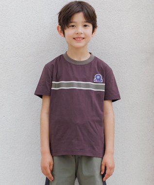 J.PRESS KIDS 【速乾】【100-130cm】ラインプリント Ｔシャツ