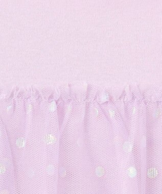 ANY KIDS トゥシューズバックシャン長袖Tシャツ ラベンダー