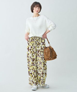 ANY L アクリルガーターニット エクリュ