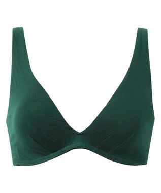 une nana cool 特別な日以外の364日つけたくなるブラ 364ブラ コットン グリーン