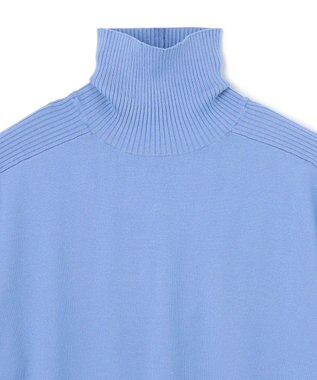 BEIGE， 【S-size】WILLOW / ハイネックニット Sax