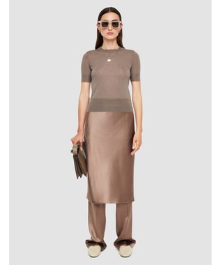 JOSEPH 【洗える】キャッシュエアー　ショートスリーブニット Escargot