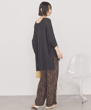 AMERICAN HOLIC Vネックポンチョシャツ Dark Navy