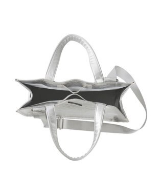 ROOTOTE 1032【木繊維軽量素材】EU.スクエア.メタリック-A 01：シルバー