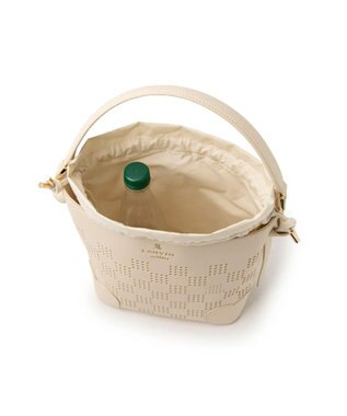 LANVIN en Bleu ペルフォレ 2wayバッグ オフホワイト