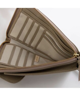 UNBILLION ペルケ perche / 牛革シュリンクタイプモバイルウォレットショルダー　旧8660 オーク