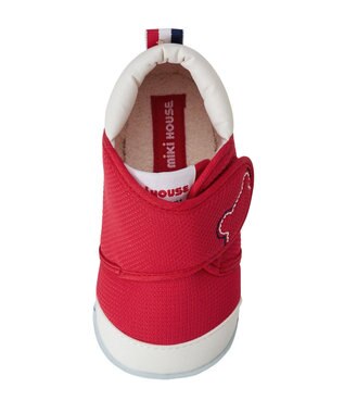 MIKI HOUSE HOT BISCUITS 【ミキハウス】【11-13.5cm】 ファーストベビーシューズ 赤