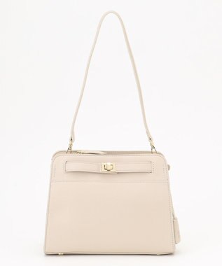 J.PRESS LADIES 【WEB限定カラーあり・2way・セットアイテム】ノーブルショルダー バッグ アイボリー系