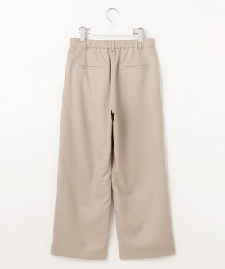 J.PRESS LADIES 【セットアップ対応・洗える・UVケア・速乾】 OXIJEWELストレッチ セミワイド パンツ ベージュ系