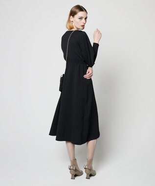 TOCCA 【洗える！】RAINY NIGHT ニットドレス ブラック系