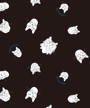 ACE BAGS & LUGGAGE 【折り畳み】 HAyU × ace. マルシェバッグ エコバッグ 猫柄 23L 17871 ネコヘッドB