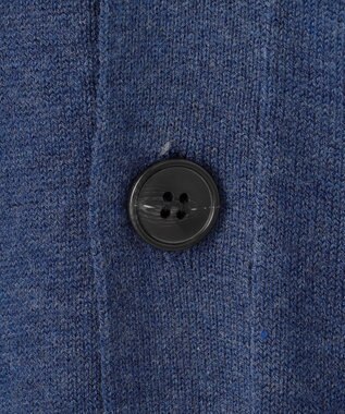 J.PRESS YORK STREET 【UNISEX】ANTI PILLING WOOL ニットカーディガン ダルブルー系