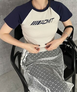 WEGO パイピングラグランT