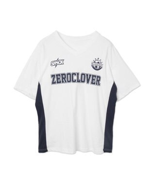 WEGO ZRCVゲームビッグTシャツ ホワイト