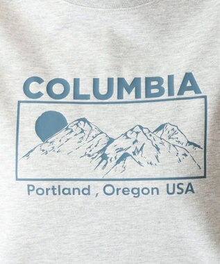 Columbia Columbia/ ウィメンズヤハラフォレストショートスリーブTシャツ /コロンビア Columbia Grey Mountain Graphic