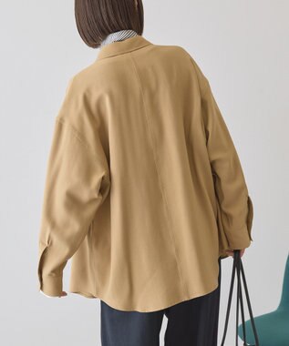 AMERICAN HOLIC ミリタリーシャツ Beige