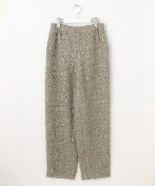 自由区 【SHIHOさん着用】カットジャカード パンツ モカ