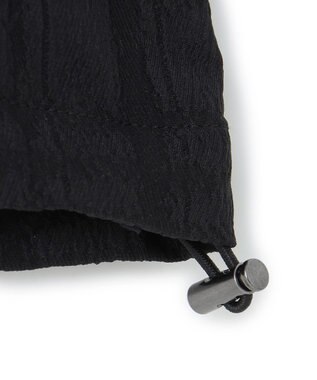 JOSEPH HOMME グレンチェックジャガードストレッチ  フ―ディーブルゾン ブラック系