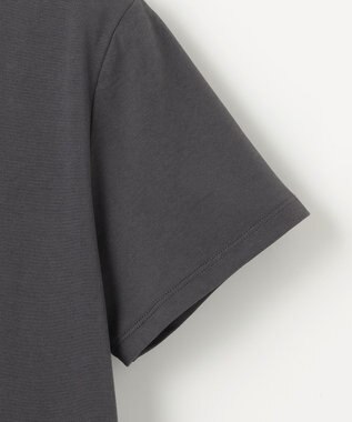 23区 【SLOW/一部店舗限定】MVSコットン バックデザイン Tシャツ グレー系