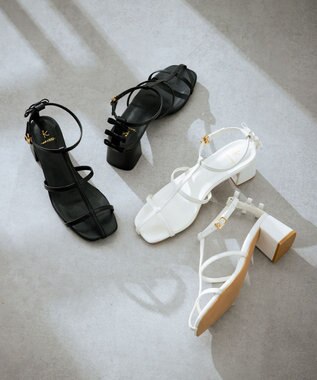 組曲 ナローベルト リボンサンダル