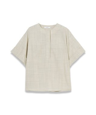 JOSEPH ライトウール　ブラウス Marble Melange