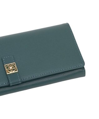CLATHAS デフィ かぶせ長財布 グリーン