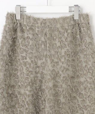 自由区 【SHIHOさん着用】カットジャカード パンツ モカ