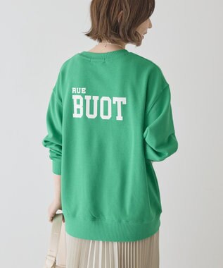 AMERICAN HOLIC カレッジロゴ裏毛スウェット Green