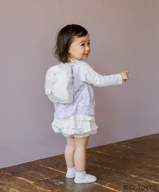 組曲 KIDS 【Fサイズ】シナぷしゅ リュック オフホワイト系