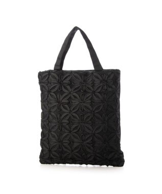 UNBILLION VERYコラボ カシュカシュ cachecache /シフォンモチーフ柄トート