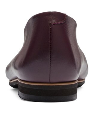 ASICS WALKING ランウォーク レディース 2E 1.5cmヒール レッド系