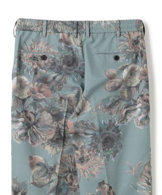 JOSEPH HOMME 【LEON 掲載】クールドッツストレッチトロピカル柄　/ TEDDY CONVERTIBLE ピーコックグリーン系5