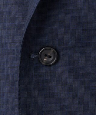 GOTAIRIKU WEB&一部店舗限定【DORMEUIL/ドーメル】IMPERIALJADE/インペリアルジェイド 通年 3ピーススーツ（ネイビー×格子） ネイビー系8