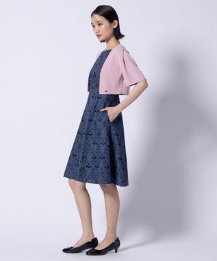 TOCCA 【洗える・接触冷感】CREPE BOLERO ボレロ アイボリー系