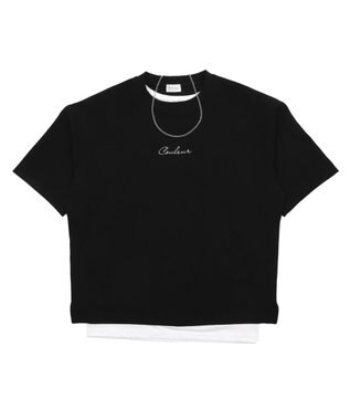 WEGO 【速乾/しわになりにくい/MLサイズ展開】ドライポリアンサンブルプルオーバー（SS） ブラック