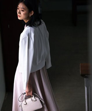 組曲 【8色展開・アンサンブル対応】ブーケカラーカーディガン アイボリー系