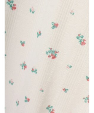 earth music&ecology アイレットジャガードタイトプルオーバー Red