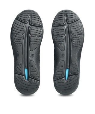 ASICS WALKING ゲルファンウォーカー レディース 3E相当 ブラック×ブラック