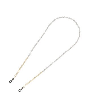 AMERICAN HOLIC 2WAYバイカラーチェーンネックレス Silver