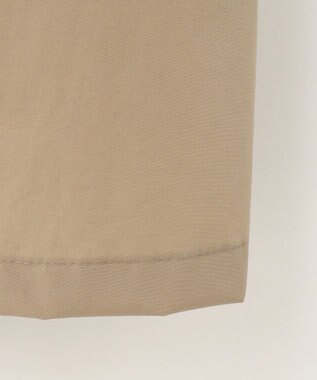 J.PRESS LADIES 【洗える】スパンライクナイロンタッサー フーデット コート キャメル系