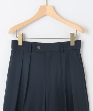 組曲 S スーパーライトストレッチ ワイドパンツ ネイビー系