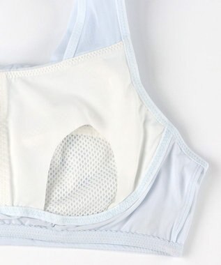 WACOAL 【ナイトアップブラ】 ノンワイヤーブラ 睡眠中のバストの不快感をやわらげる 寝汗の不快さを防ぐ ナイトブラ 夜用ブラ レディース BRA167 /ワコール ブルー