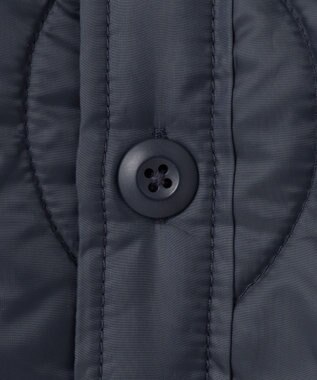 J.PRESS YORK STREET 【UNISEX】キルティング シャツジャケット ネイビー系