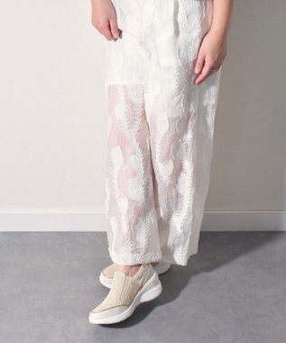 Bridget Birkin 【Round About】ヒールアップスリッポンスニーカー ゴールドコンビ