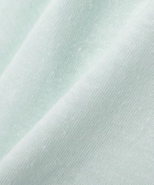 AMERICAN HOLIC ランダムロゴ刺繍リンガーTシャツ Mint